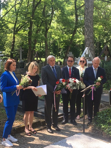 Uctění památky prezidentů Rady běloruské národní republiky a Jana Palacha